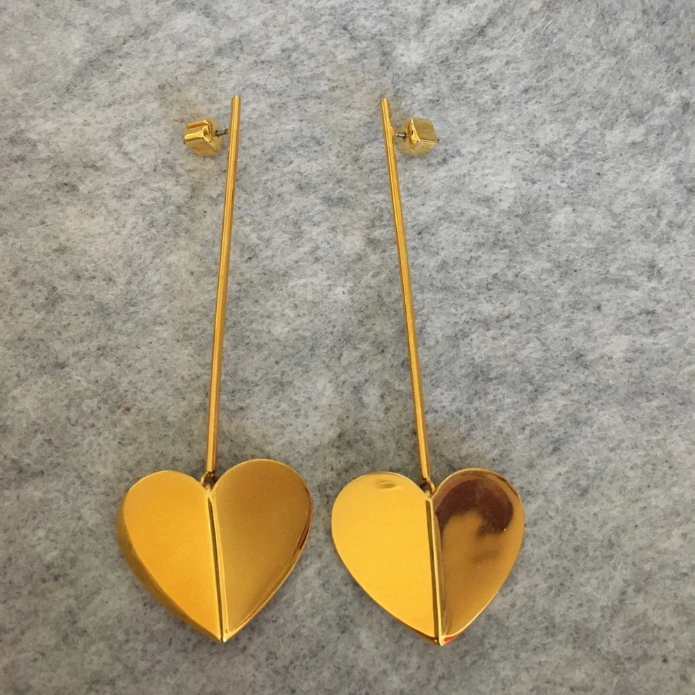 💯✔️Authentic Kate Spade Heritage Spade Drop Earring - Picture 2 of 2